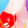 Patyczki do balonów z zatyczkami papierowe kolorowe 10 szt.