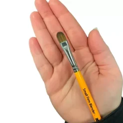 Pędzel do malowania twarzy i ciała BOLT Brushes - Small FIRM Blender 3/8 inch