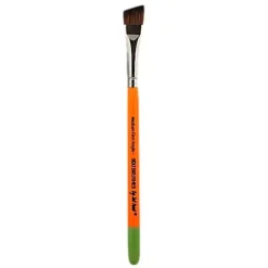 Pędzel do malowania twarzy i ciała BOLT Brushes - Medium FIRM Angle 5/8 inch