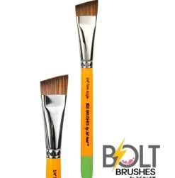 Pędzel do malowania twarzy i ciała BOLT Brushes - FIRM 3/4 inch Angle
