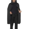 Peleryna dla dzieci czarna 72 cm