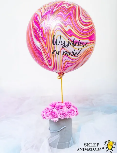PERSONALIZACJA na balon (SAM NAPIS) format A4