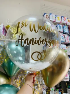 PERSONALIZACJA na balon (SAM NAPIS) do 29 cm długości