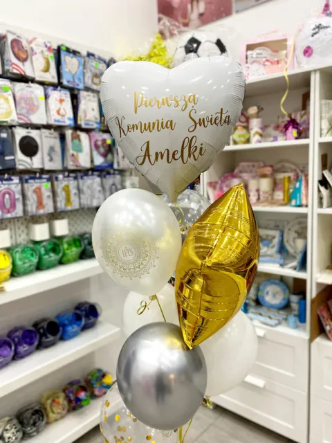PERSONALIZACJA na balon (SAM NAPIS) do 29 cm długości