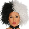 Peruka Cruella Afro biało - czarna