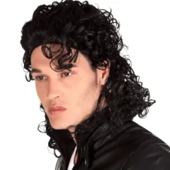 Peruka Czarna męska Micheal Jackson King of Pop