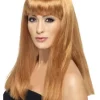 Peruka długa blond z grzywką Smiffy