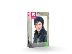 Peruka Elvis CZARNA