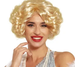 Peruka krótka BLOND a'la Marilyn Monroe