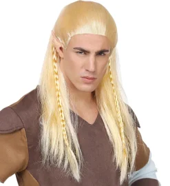 Peruka blond Elfa Władca Pierścieni Legolas