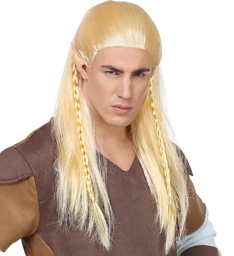Peruka blond Elfa Władca Pierścieni Legolas