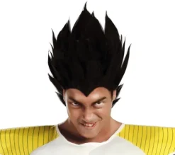 Peruka męska czarna ANIME VEGETA Dragon Ball