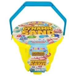 Piasek dynamiczny zestaw plaża z akcesoriami 1,5 kg