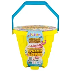 Piasek dynamiczny zestaw plaża z akcesoriami 1,5 kg