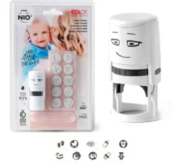 Pieczątka samotuszująca Little NIO - witaj na świecie