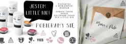 Pieczątka samotuszująca Little NIO - pobieramy się