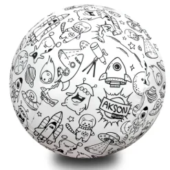 Piłka Balonowa do kolorowania KOSMOS 30 cm