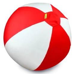 Piłka Balonowa XXL Biało- czerwona