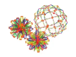 Piłka kula rozkładana kolorowa 17-35 cm