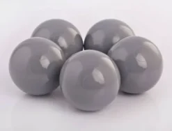 Piłka Rusałka 7 cm Akson szara