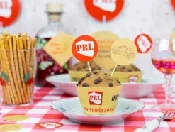 Pikery na tort muffinki PRL 6 szt.