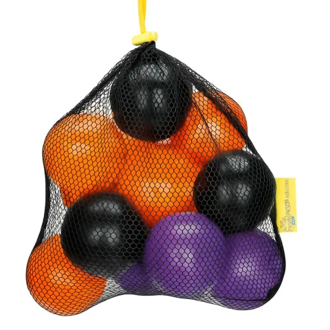Piłki w worku suchy basen w woreczku 7cm - 12 szt. HALLOWEEN