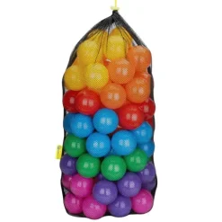Piłki w worku suchy basen w woreczku 7cm - 100 szt. MIX kolorów