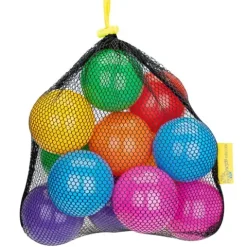 Piłki w worku suchy basen w woreczku 7cm - 12 szt. MIX kolorów