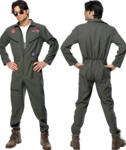 Pilot Strój dla dorosłych top gun