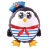 Pingwin marynarz balon foliowy 59 x 78 cm