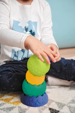 Piramida sensoryczna pastelowa