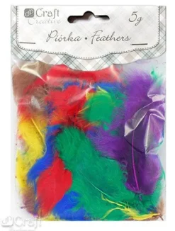 Piórka 5-12 cm 5 g