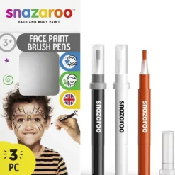 Pisaki farby do twarzy i ciała zestaw Snazaroo 3 x 2ml