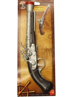 Pistolet Pirata Srebrny