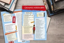 Plansza edukacyjna Język Angielski Czasowniki Nieregularne 1 szt.