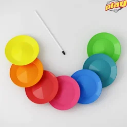 Plastikowa tyczka do talerzy cyrkowych z zatyczką PLAY