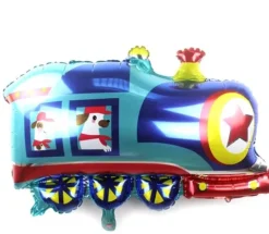 Pociąg lokomotywa balon foliowy 72 cm