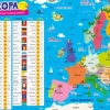 Podkładka dwustronna na biurko B3 Mapa Europy