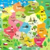 Podkładka na biurko dwustronna B3 Mapa Polski