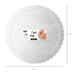 Podkładka tekturowa pod tort ciasto Tacka okrągła 25 cm