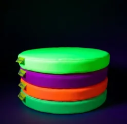 Poduszka kodura bez nadruku Żółta Neonowa UV 1 szt.