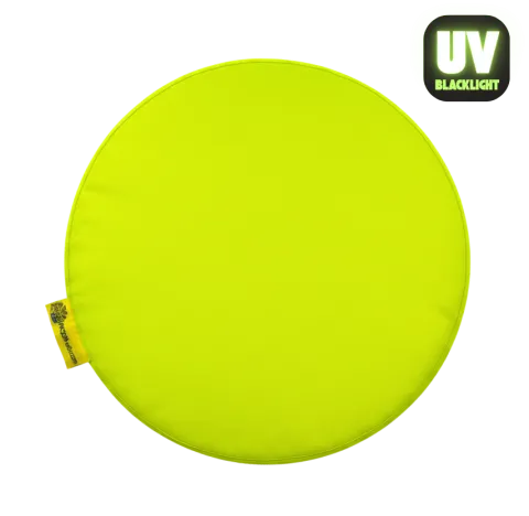 Poduszka kodura bez nadruku Żółta Neonowa UV 1 szt.