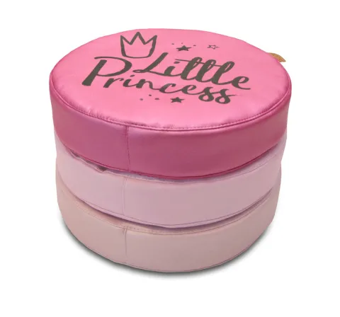 Poduszki ekoskóra LITTLE PRINCESS zestaw 3 szt. 6 cm AKSON