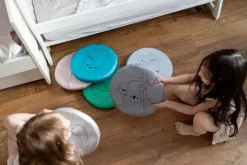 Poduszki ekoskóra zestaw ZWIERZĄTKA Rodzinki 3 cm 6 szt. AKSON