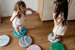 Poduszki ekoskóra zestaw ZWIERZĄTKA Rodzinki 3 cm 6 szt. AKSON