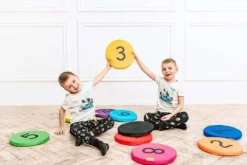 Poduszki PASTELOWE EKOSKÓRA bez nadruku zestaw dla dziewczynki (GIRL) 6 szt. AKSON