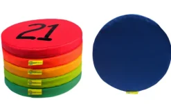 Poduszki kodura zestaw Liczby 21-25 + 1 gładka (6 szt.) AKSON