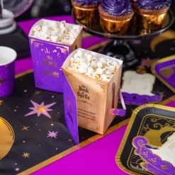 Pojemniki na przekąski Popcorn Andrzejki Wróżki Magia 3 szt.