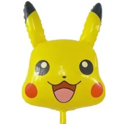 Pokemon Pikachu głowa balon foliowy 74x54 cm