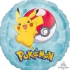 Pokemon pikachu kula okrągły balon foliowy 43cm 17''